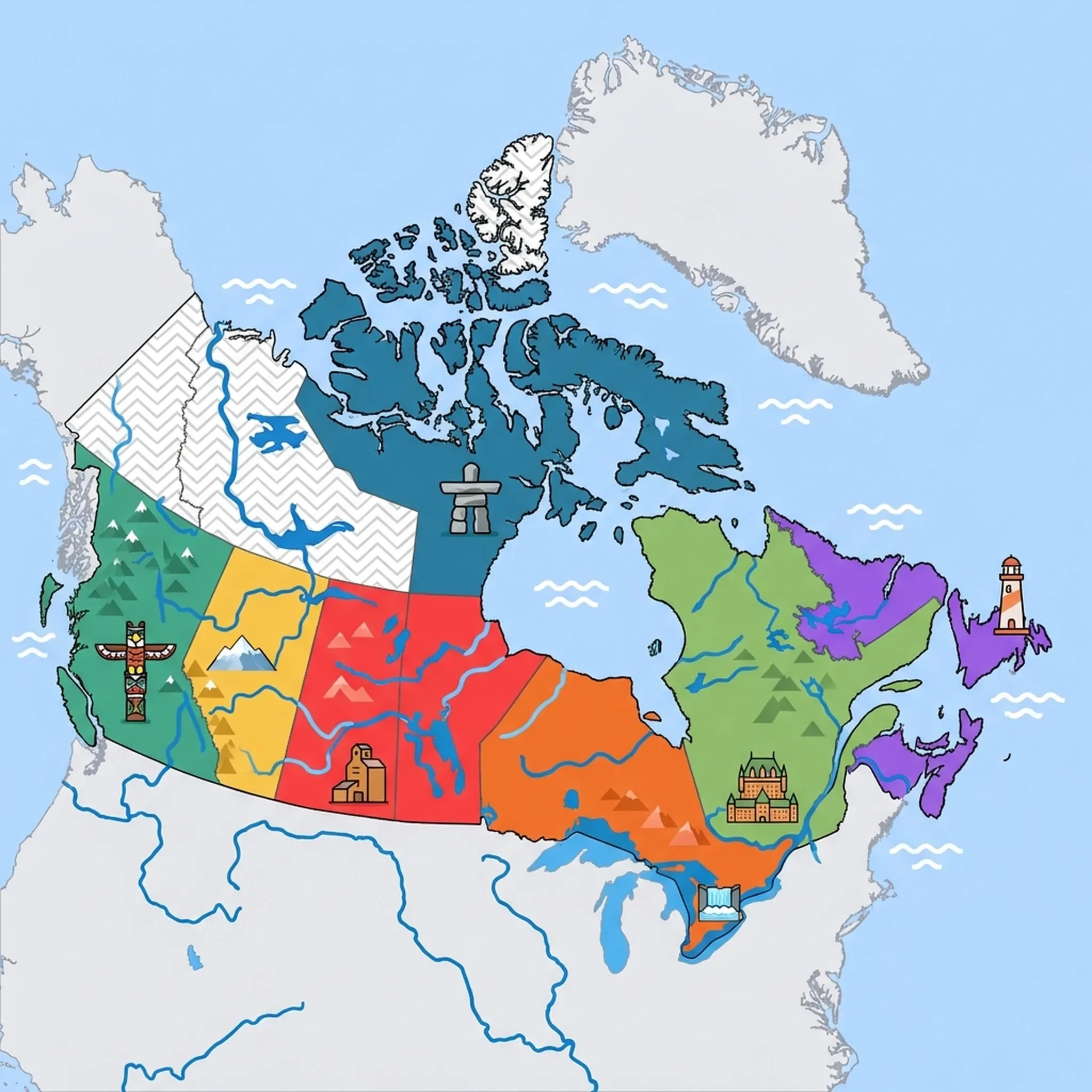 Map of Canada