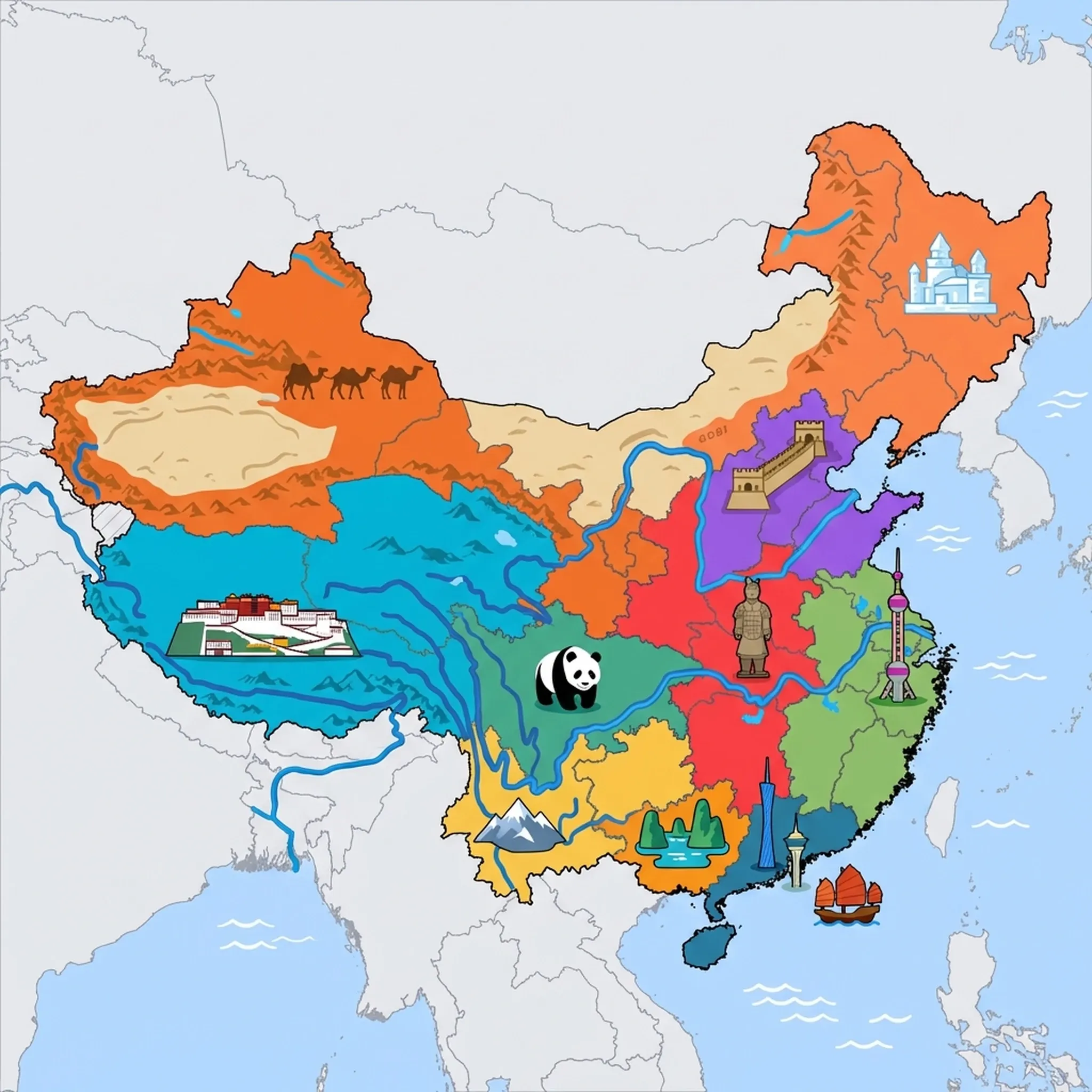 Map of China