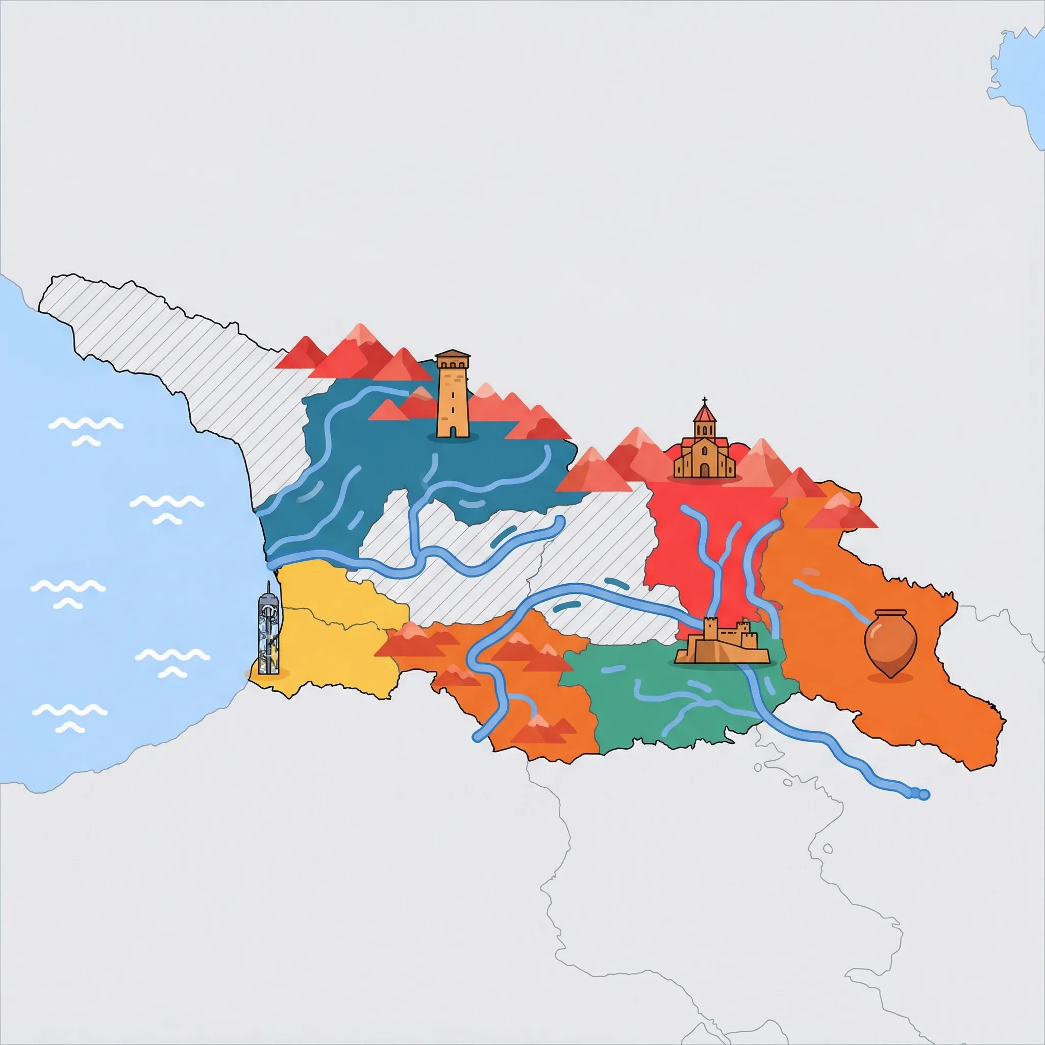 Map of Georgia