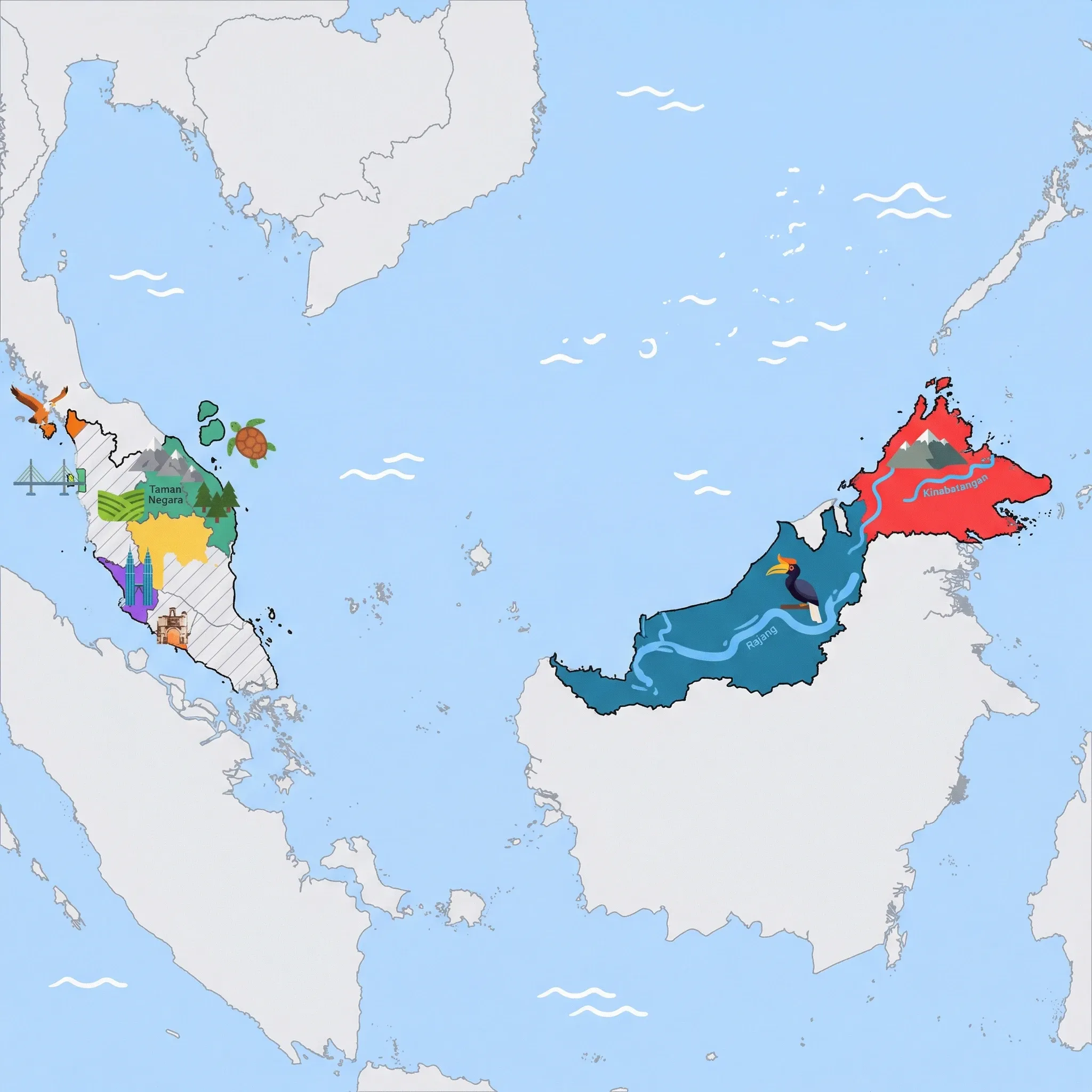 Map of Malaysia