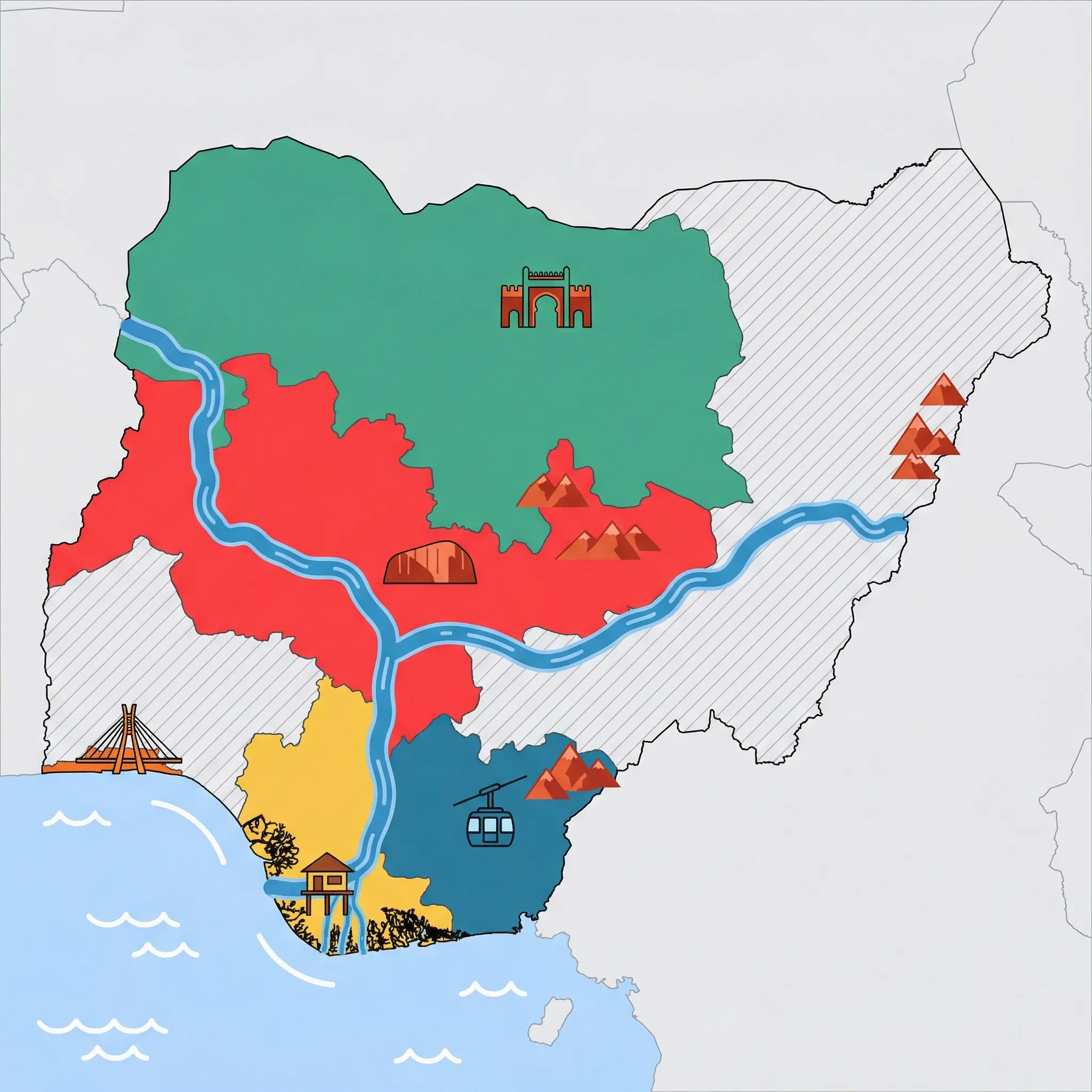 Map of Nigeria